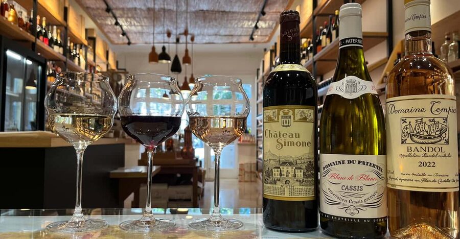Aix en Provence, Provence wine tasting - Price and value: 45 euros (about $53) for four wines plus real teaching