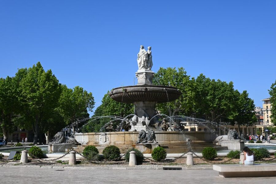 An Aix-traordinary Walking City Tour of Aix-en-Provence - Place Richelme: farmers market energy or a gelato reset