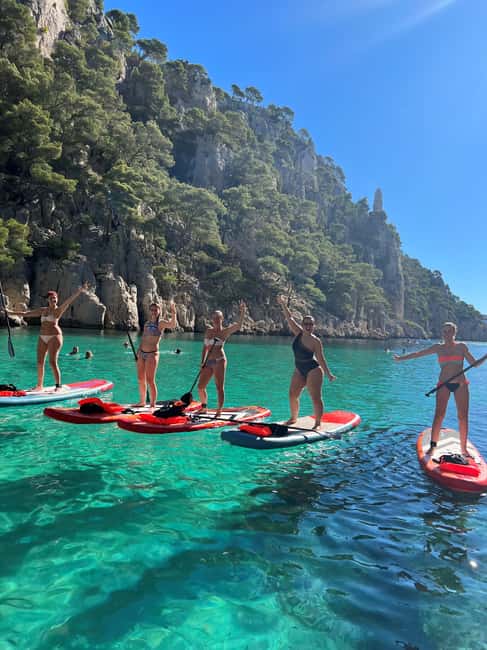 Cassis : Calanques National Park Standup Paddleboarding Tour - Start at Tennis et Padel club Presqu’île, then launch into Port-Miou