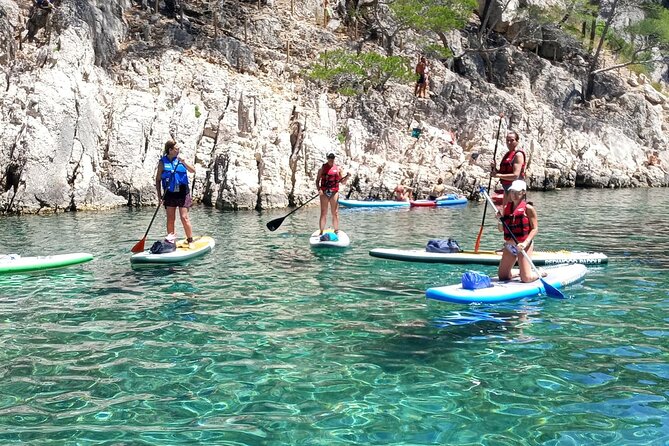 Cassis: Stand UP paddle in the creeks national park - Swim breaks and souvenir photos: the calm part built into the activity