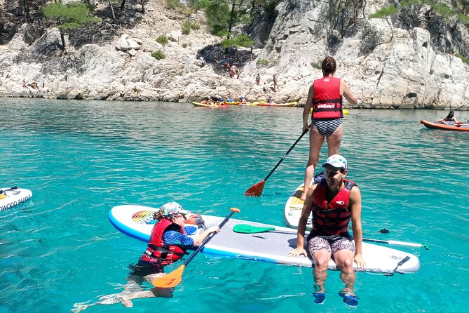 Cassis: Stand UP paddle in the creeks national park - The SUP initiation: learning technique without getting overwhelmed