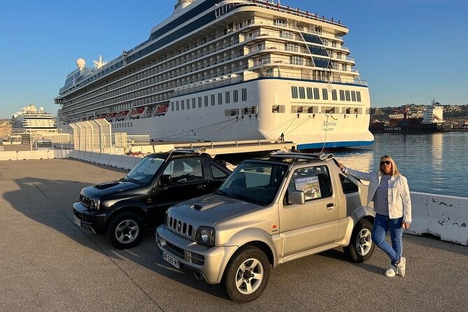 Drive by cabriolet from Marseille cruise port to cassis - Cassis: port strolls, snack breaks, and real Riviera energy