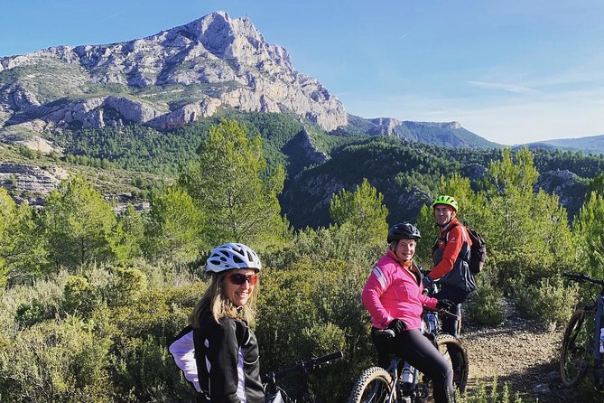 E-Bike tour of Sainte Victoire Mountain, Aix-en-Provence - The route reality: 25 km, steep uphills and downhills, and off-road time