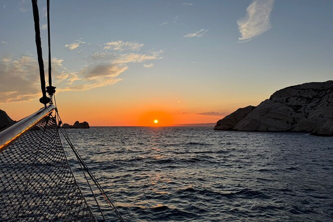 Evening cruise at sunset - The swim in the Mediterranean: small moment, big memory