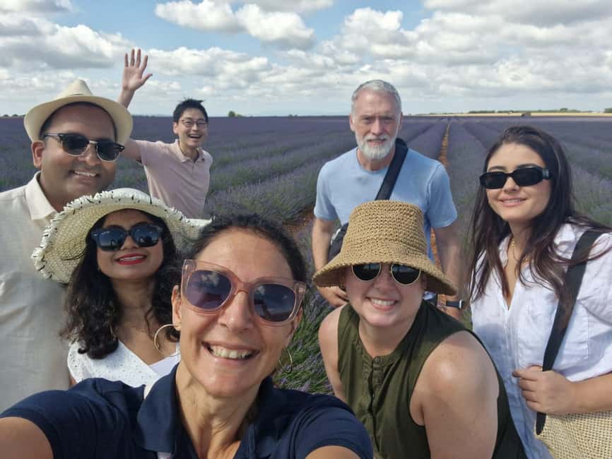 From Aix-en-Provence: Lavender Half Day Tour - Aix Pickup to Valensole in a Small, Air-Conditioned Van
