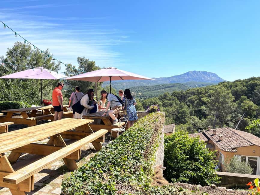 From Marseille: Aix en Provence Wine and Cheese Tour - The first vineyard: guided tour, then tasting with structure
