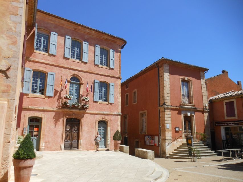 From Marseille Cruise Port: Luberon Villages - Bonnieux and Its 12th-Century Church Over the Cedars
