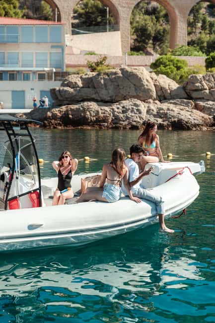 From Marseille: Frioul Islands Boat Tour - La Redonne’s fishing harbor stories and Port of Niolon narration