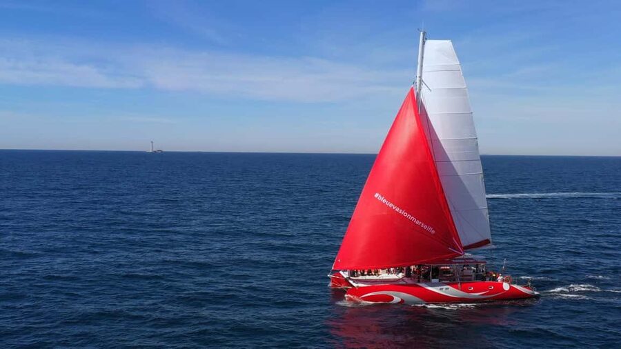 Marseille : Calanques Catamaran Cruise with Lunch & Wine - Sugiton calanque: final views and free time rhythm
