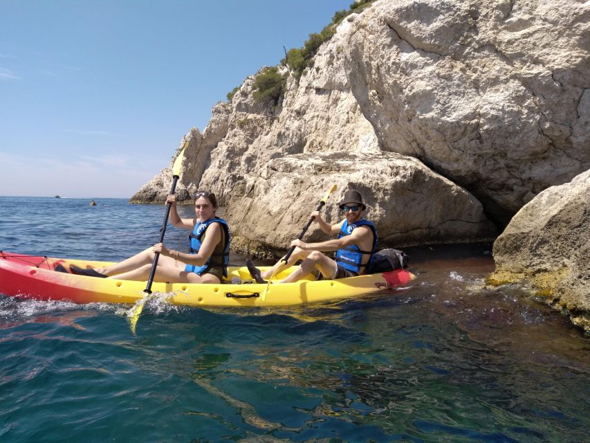 Marseille: Côte Bleue Calanques Half-Day Kayak Tour - Kayaking the Coast: Estaque Toward Carry-le-Rouet Views