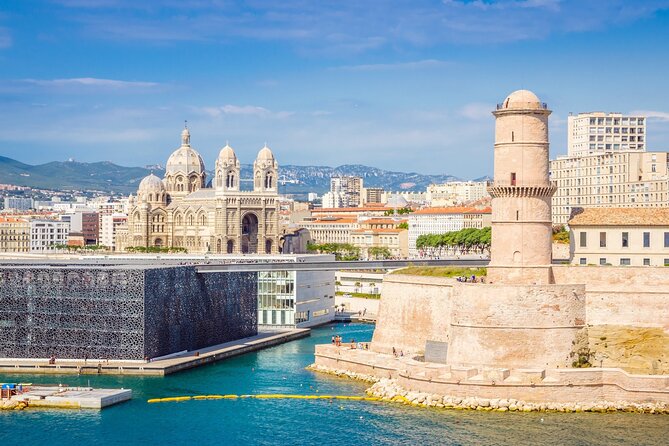Marseille Old Town Exploration Game and Tour - Port Antique finish: archaeological layers you can feel