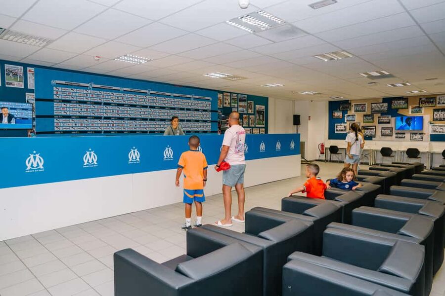Marseille: OM Stadium Tour at the Orange Velodrome - The trophy room finale: OM’s Champions League prize