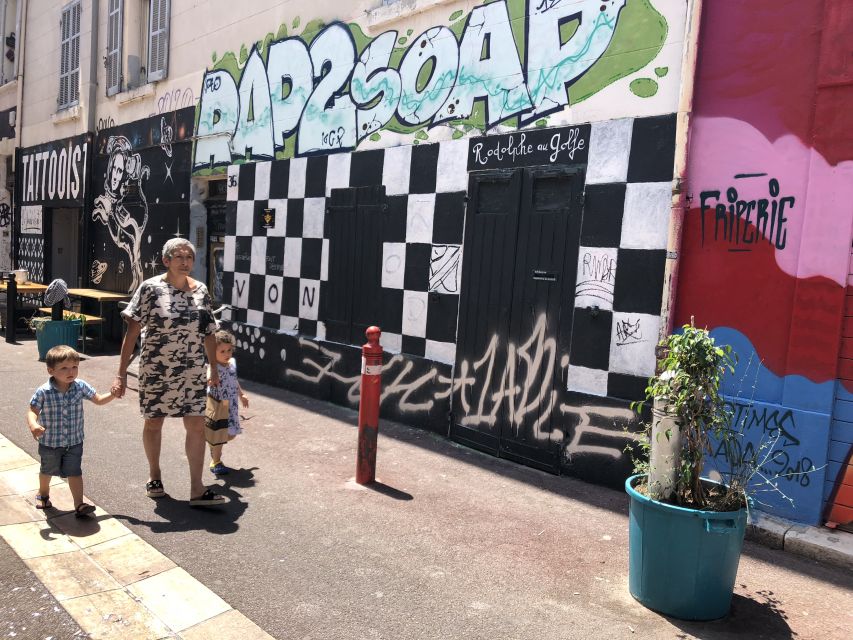 Marseille: Street Art Walking Tour and Local Drink - The People-Watching Part: Hipsters, Punks, Families, and Everyone Between
