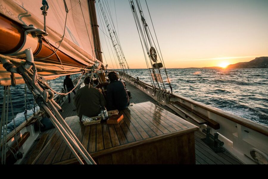 Marseille: Sunset Sailing Cruise with Dinner and Drinks - Where to meet at Old Port (70 Quai du Port)