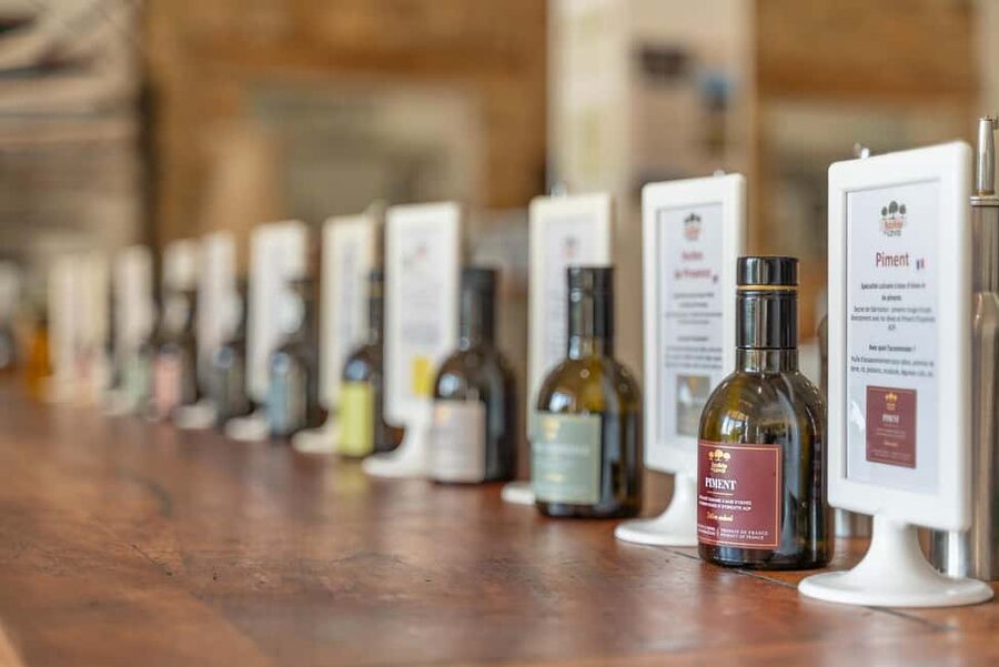 Self tour of the olive oil mill & olive oil tasting - Your Free Take-Home: Choose Your Tapenade